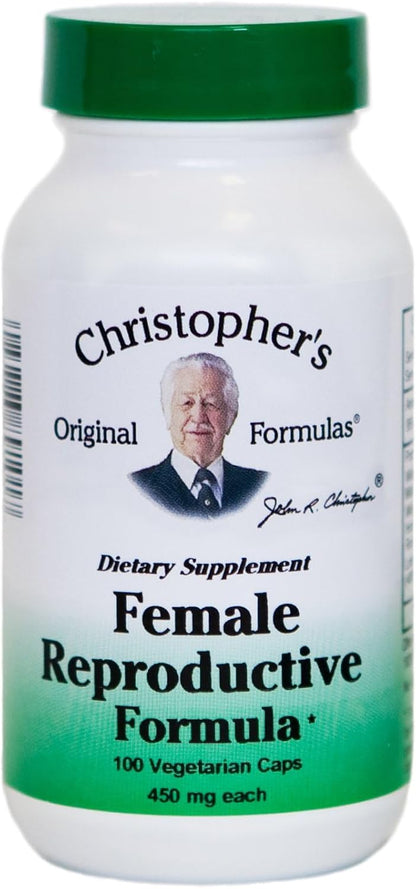 Christopher's Original Formulae Female Reproductive Formula, 100 Vegetarian Capsules