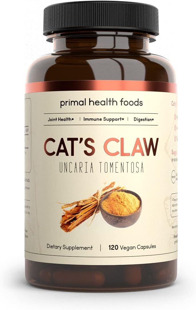 Organic Cat's Claw 1000 mg | Traditional Herbal Support | Vegetarian, Non-GM & Gluten-free - görsel 1