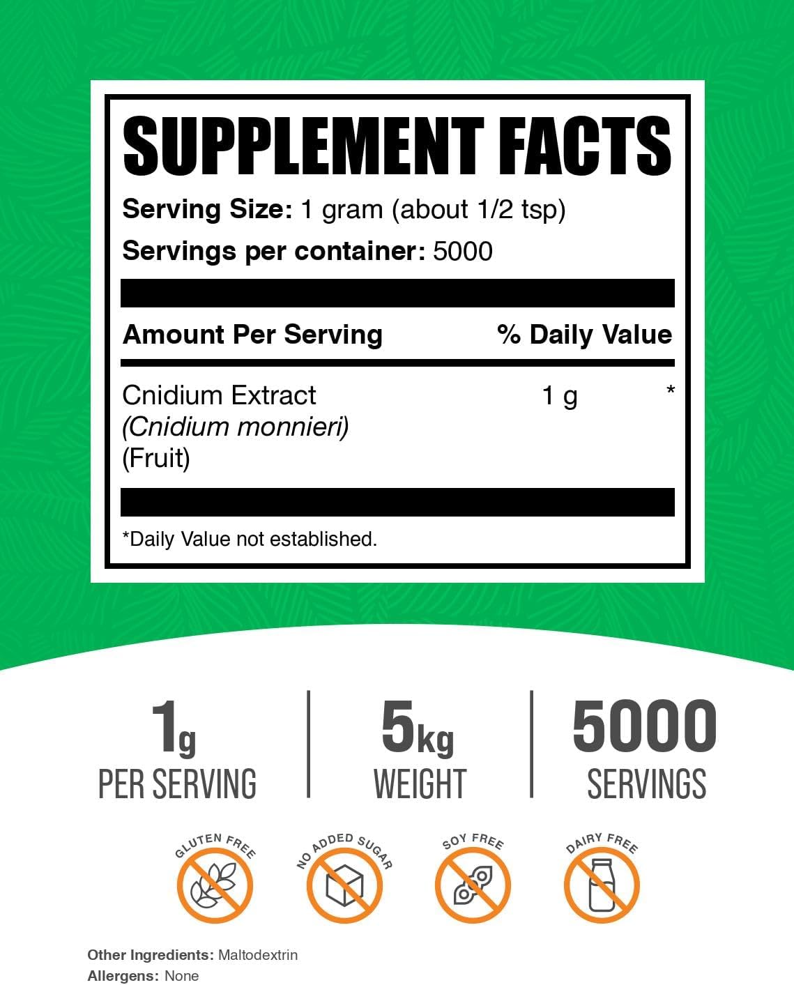 BulkSupplements.com Cnidium Fruit Extract Powder - Cnidium Monnieri Extract, Traditional Herbal Supplement for Circulation - – Image 2