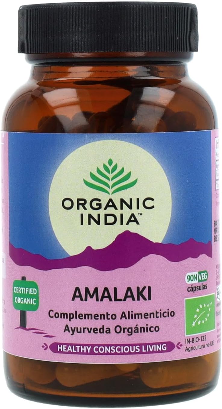 Organic India Amla, 90 Vegetarian Capsules - görsel 1