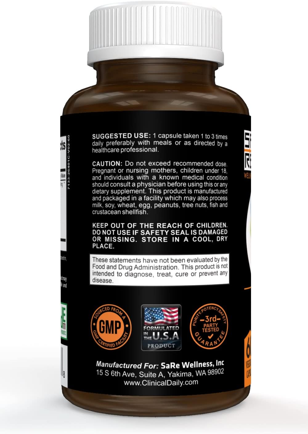 Clinical Daily Smart Defence Mega Spore Probiotic (60 Vegan Capsules) - görsel 5