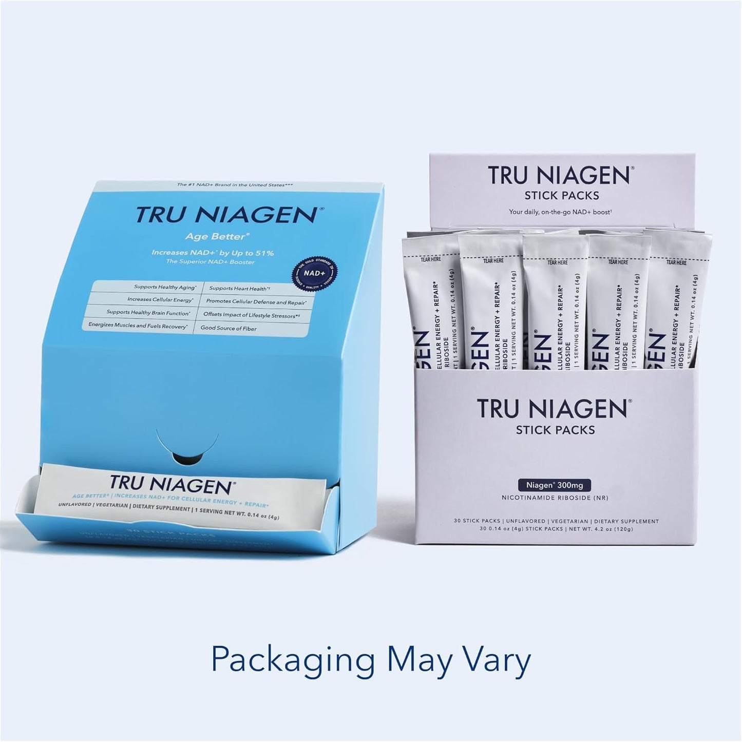 TRU NIAGEN NAD+ Booster | Nicotinamide Riboside Powder Stick Packs (30 Count) - görsel 2