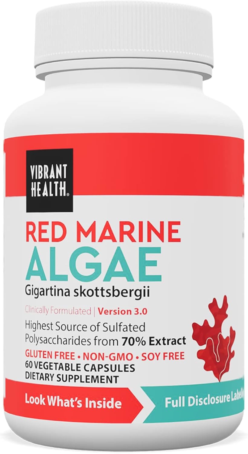 Vibrant Health Gigartina Red Marine Algae – Plant-Based Immune Support - görsel 1