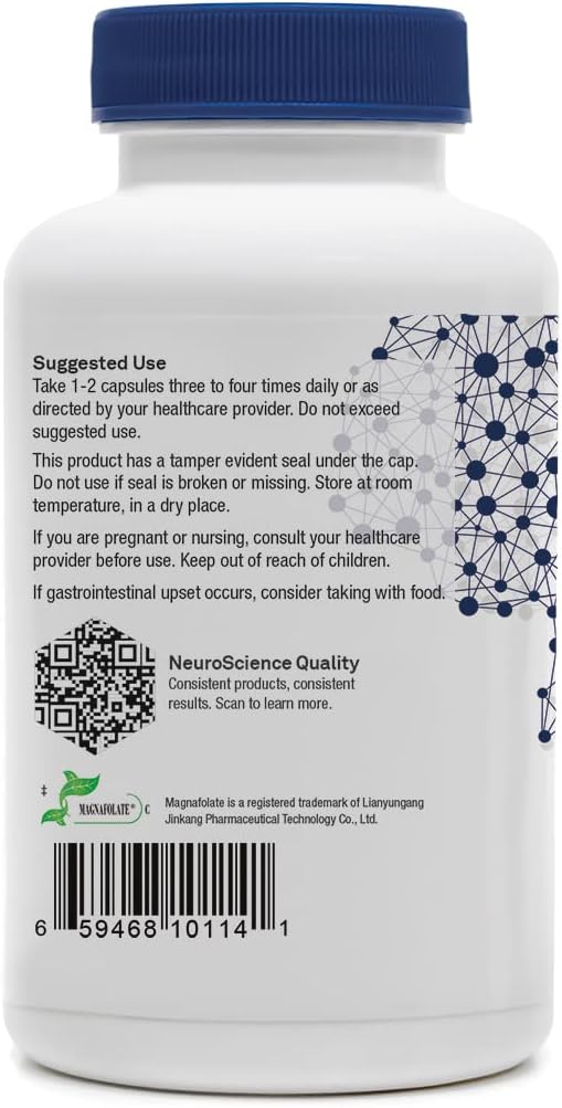 NeuroScience Calm G - Immune Support and Calm Aid with L-Theanine, CoQ10, and Antioxidants (90 Capsules) - görsel 2