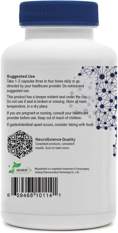 NeuroScience Calm G - Immune Support and Calm Aid with L-Theanine, CoQ10, and Antioxidants (90 Capsules)