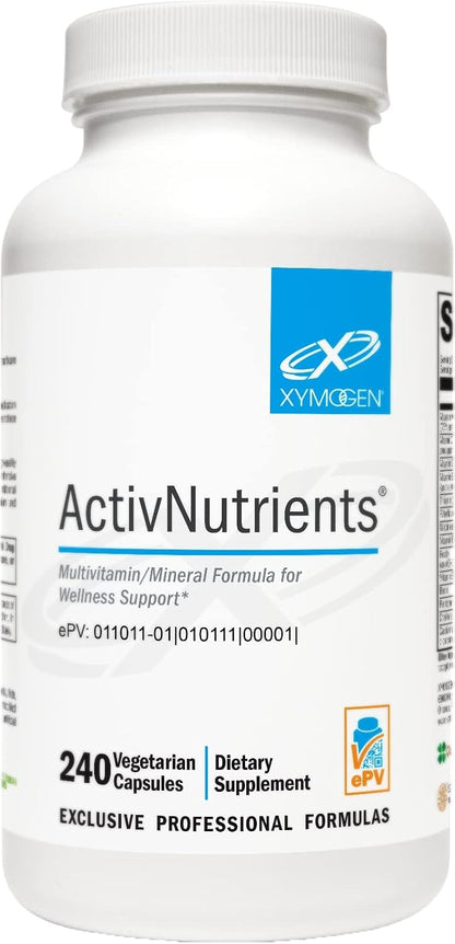 XYMOGEN ActivNutrients - Multivitamin & Multimineral Formula - 120 Capsules