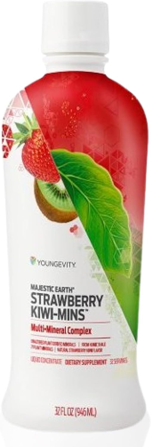 Youngevity Strawberry Kiwi-Mins Plant-Derived Multi-Mineral Complex, 946 ml - görsel 1