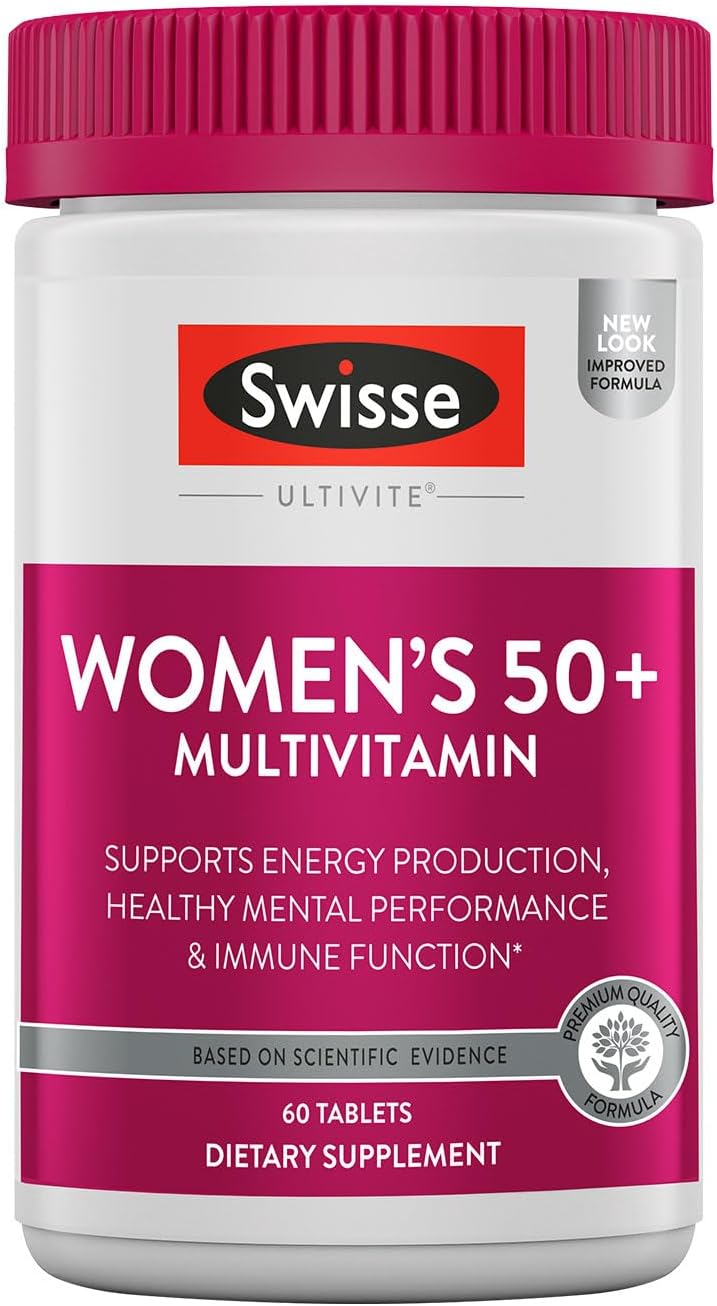 Swisse Daily Multivitamin for Women 50 and Over – 60 Tablets - görsel 1