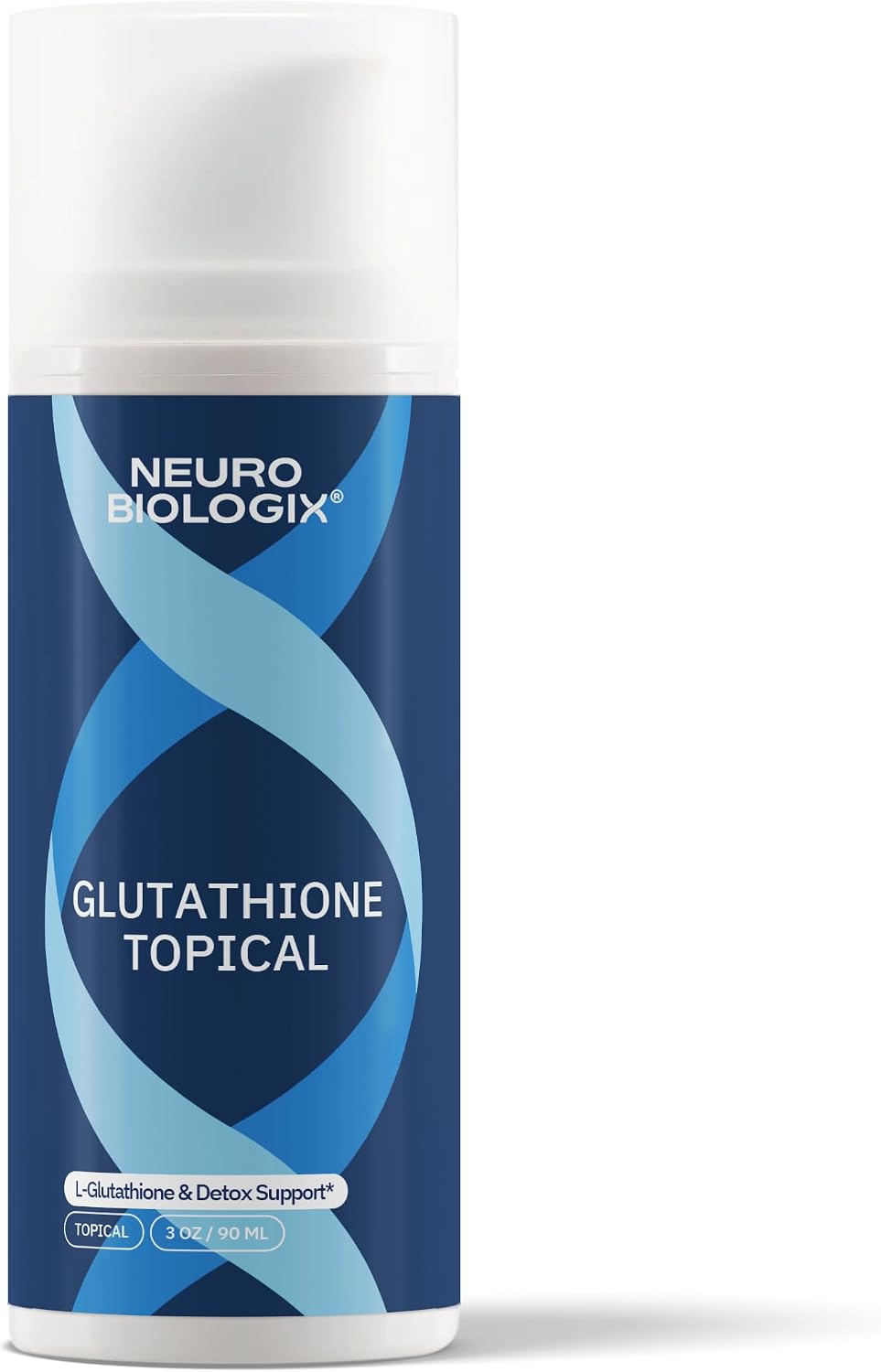 Neurobiologix Glutathione Topical Cream - Transdermal L-Glutathione with Vitamin E, B12, B3 & Folate, L-Carnosine, Essential Oils & Antioxidants, 48 g - görsel 1