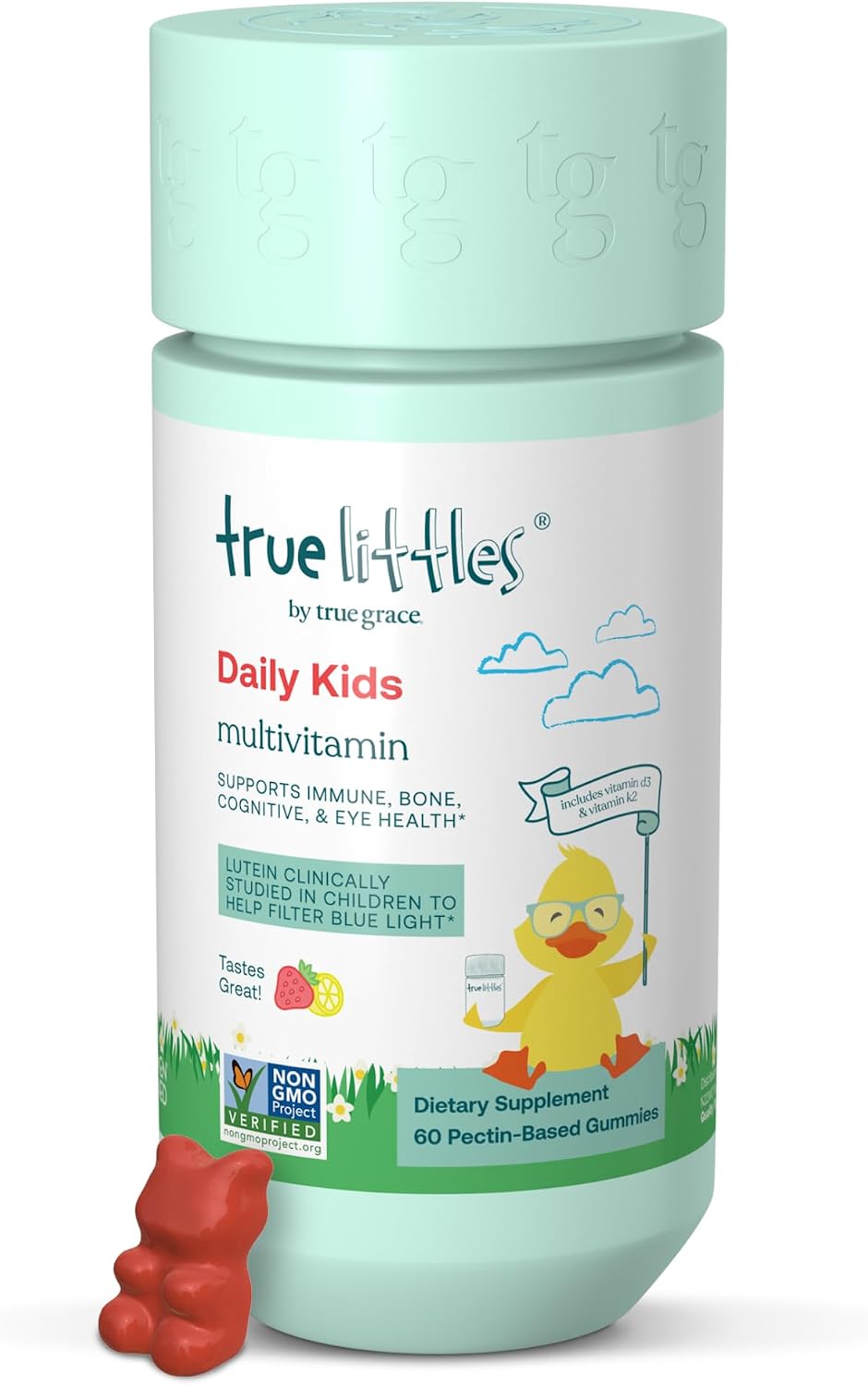 True Grace True Littles Daily Kids Multi - 120 Pectin Gummies - görsel 7