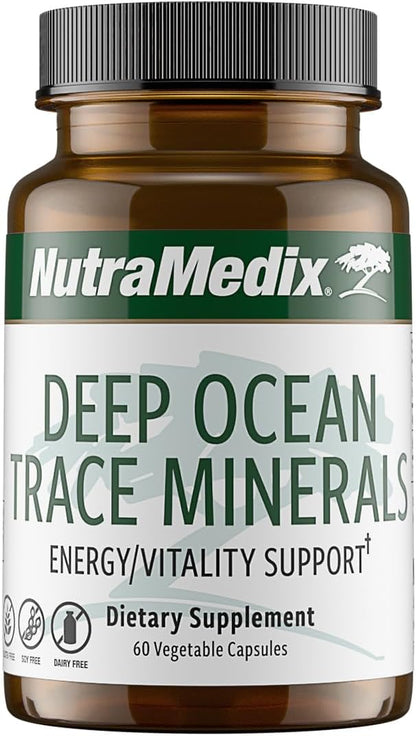 NutraMedix Deep Ocean Trace Minerals, 1000 mg (60 Capsules)