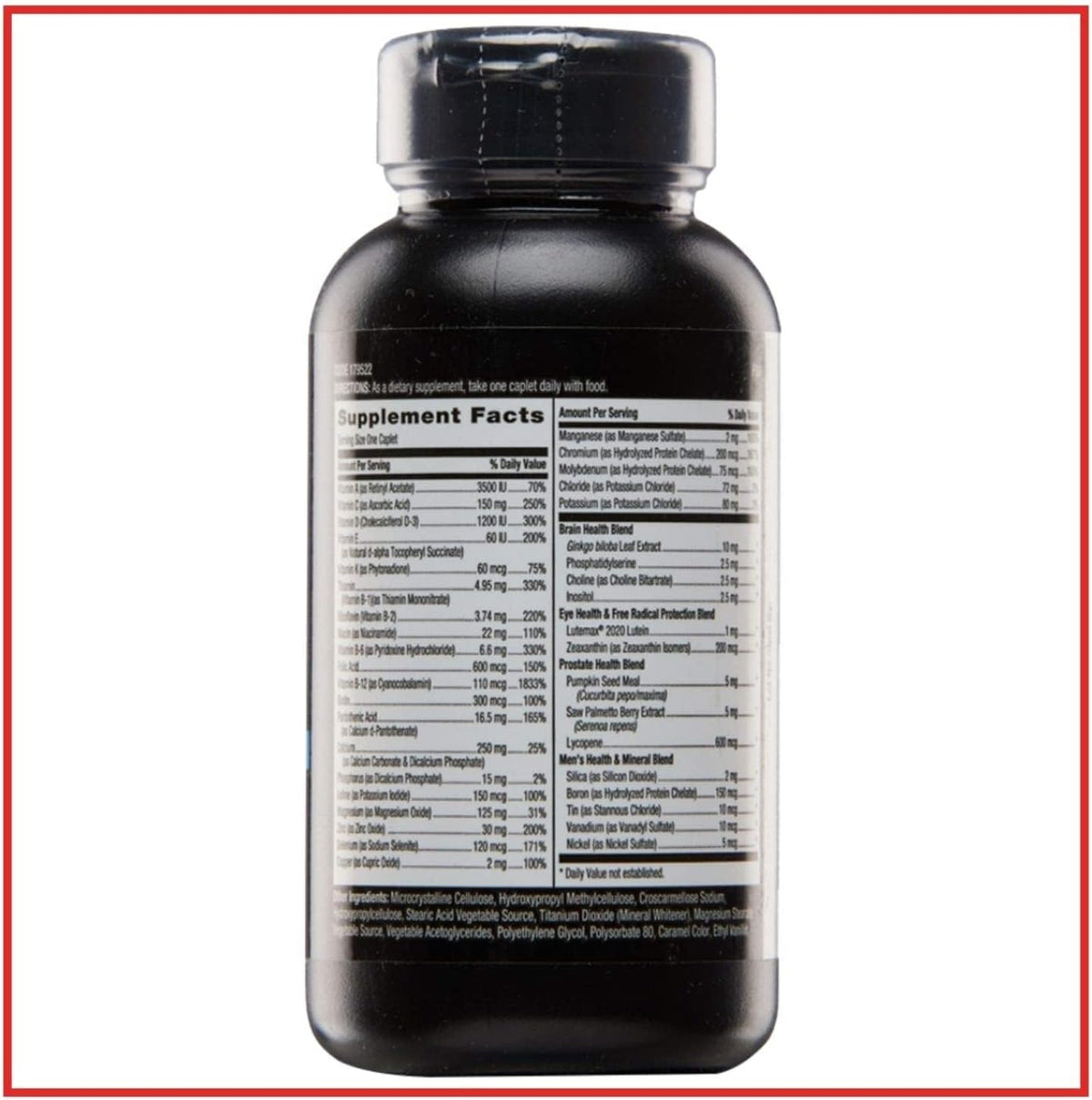 GNC Mega Men 50 Plus One Daily, 60 Capsules - görsel 3