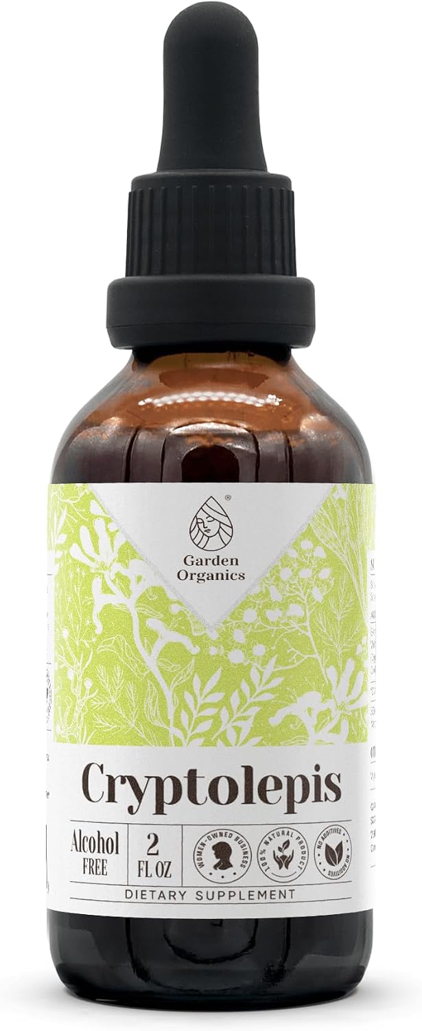 Cryptolepis Alcohol-Free Tincture – Immune Support Liquid Drops, 60 ml - görsel 1