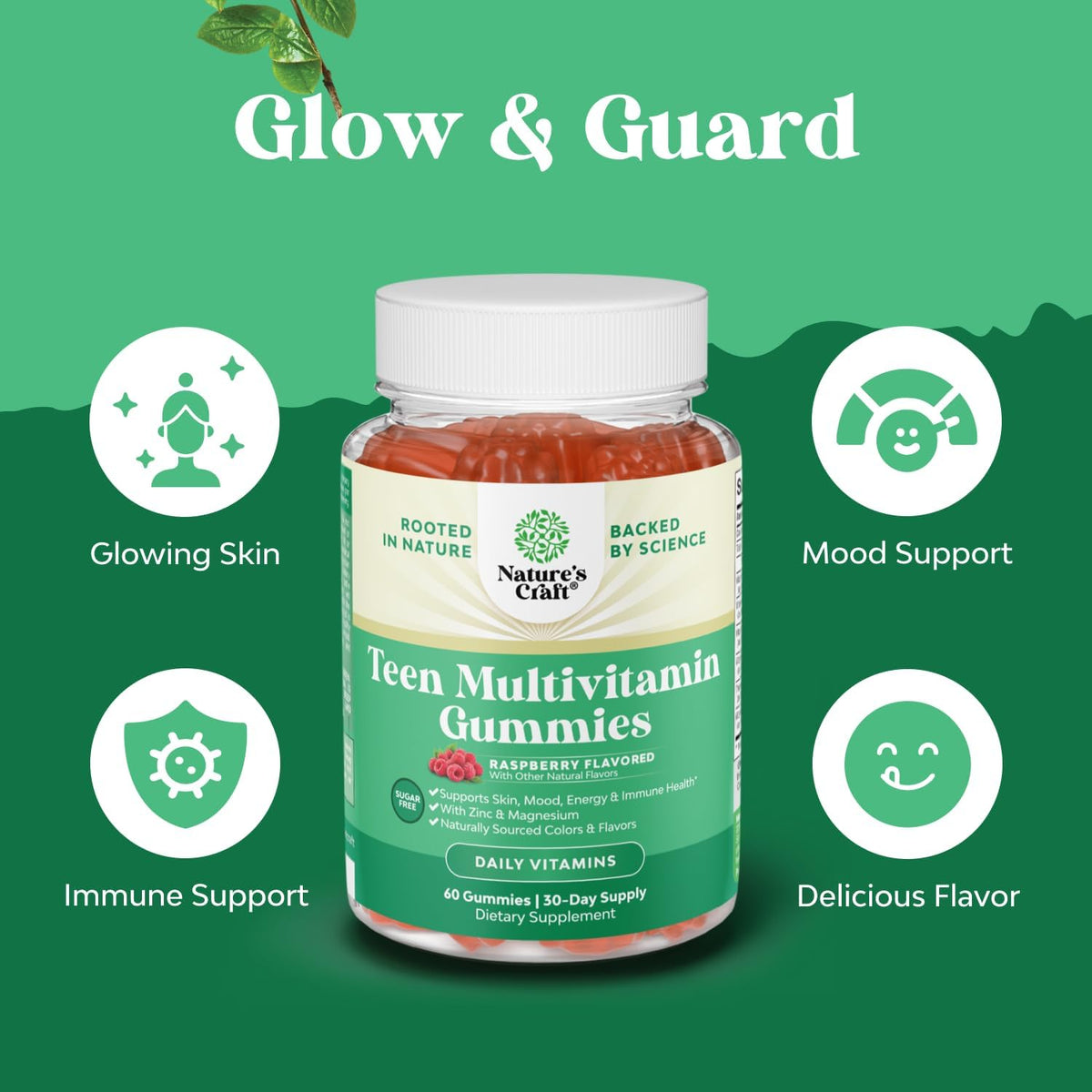Teen Multivitamin Gummies for Ages 12-17 - görsel 3