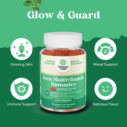 Teen Multivitamin Gummies for Ages 12-17
