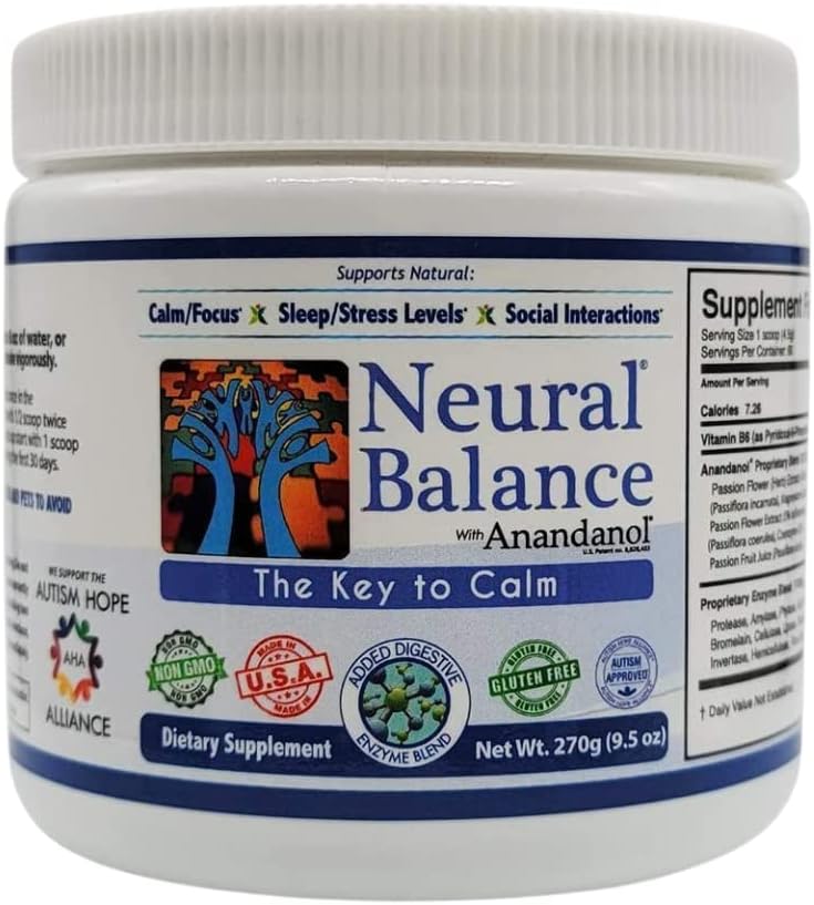 Neural Balance Anandanol with Proprietary Digestive Enzyme Blend (270g, 60 Servings) - görsel 1