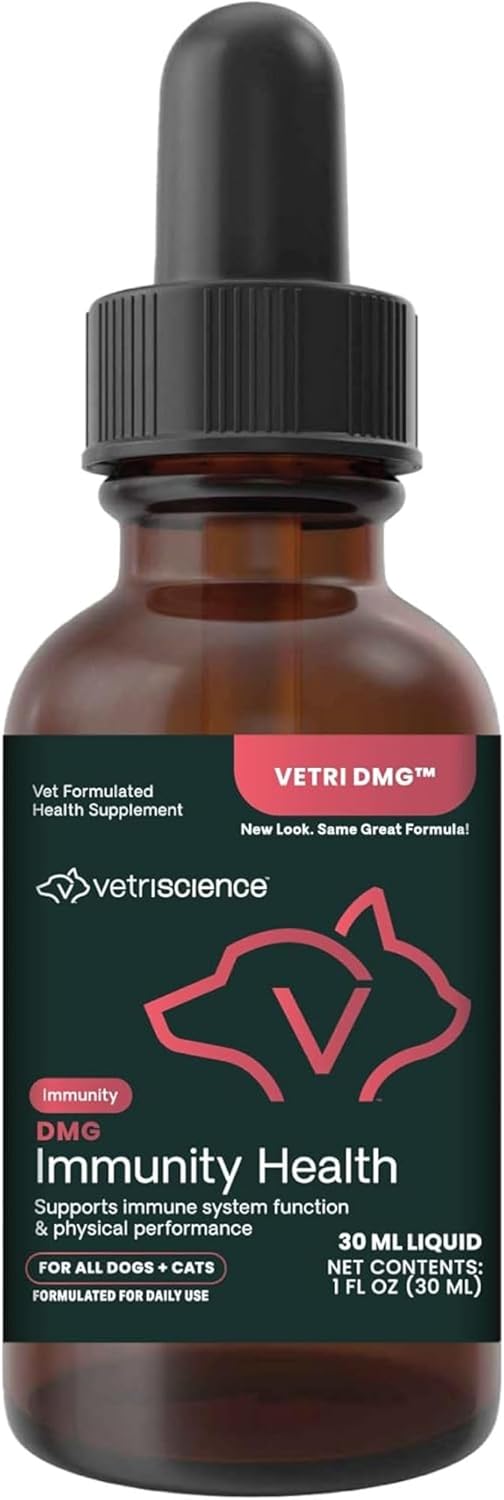 VetriScience DMG Immunity Health Easy-Dose Liquid for Cats and Dogs - görsel 1