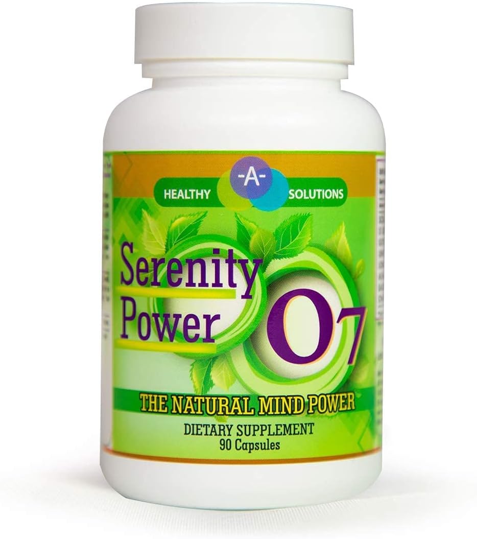 Serenity Power 07 Herbal Supplement for Mind Power, 90 Capsules - görsel 1