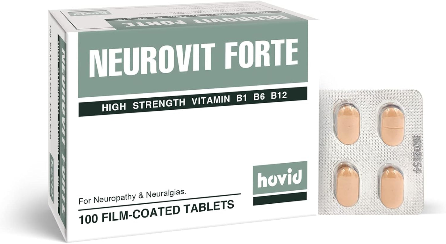 HOVID Neurovit Forte 100 Tablets - görsel 1
