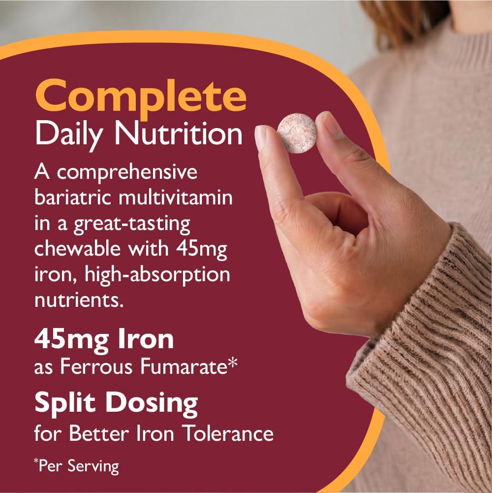Celebrate Vitamins Multi-Complete Chewables with 45mg Iron – Berry (60 Tablets) - görsel 8