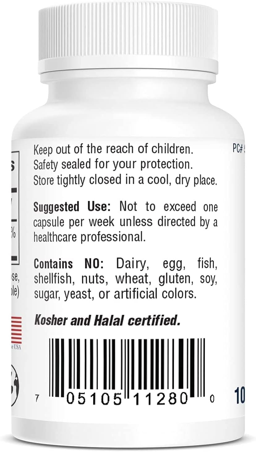Bio-Tech Pharmacal D3-50 50,000 IU Vitamin D3 – 100 Vegetable Capsules - görsel 3