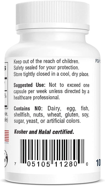 Bio-Tech Pharmacal D3-50 50,000 IU Vitamin D3 – 100 Vegetable Capsules