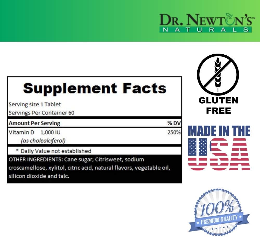 Vitamin D3 60 Fast Melt Tablets - görsel 3