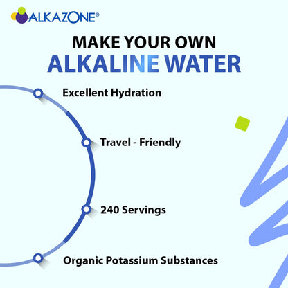 ALKAZONE Alkaline Booster Drops (2-Pack) - Create Your Own Alkaline Water