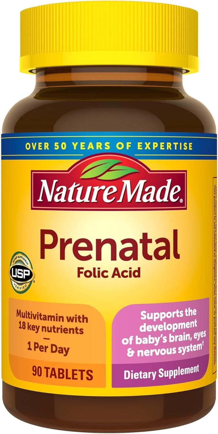 Nature Made Multi Prenatal Tablets, 90 Tablets - görsel 1