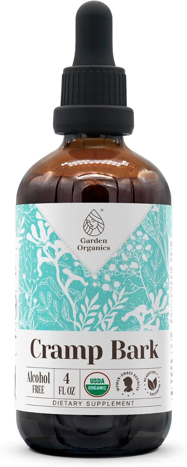 Cramp Bark Alcohol-Free Natural Tincture Extract – 60ml - görsel 6