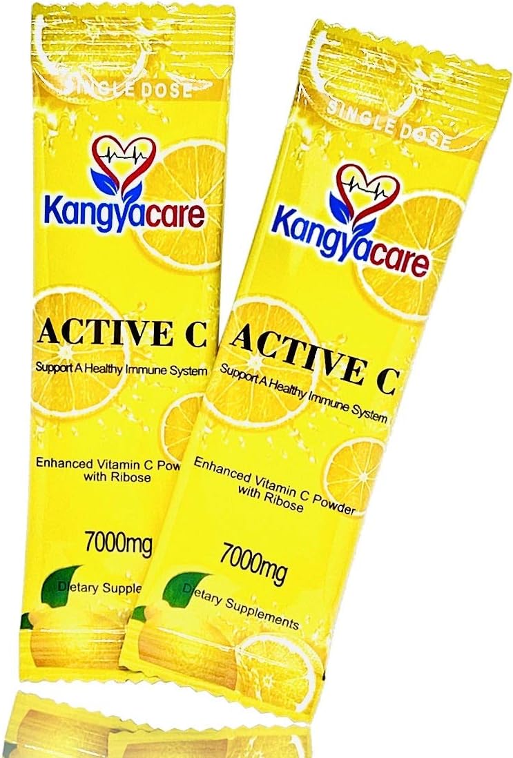Kangyacare Active C - 40 Sachets - High Strength Vitamin C Powder (7000mg per Sachet) - görsel 1
