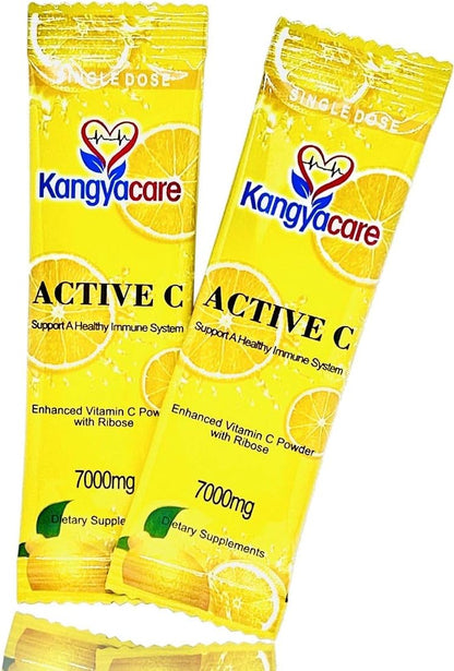 Kangyacare Active C - 40 Sachets - High Strength Vitamin C Powder (7000mg per Sachet)