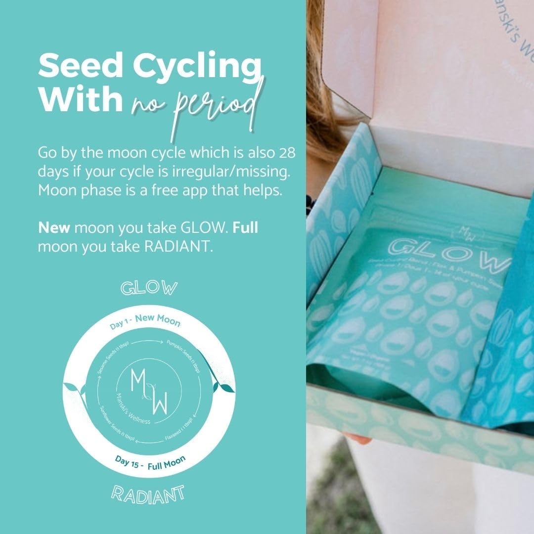 Manski's Wellness Glow & Radiant Seed Cycle Kit - görsel 5