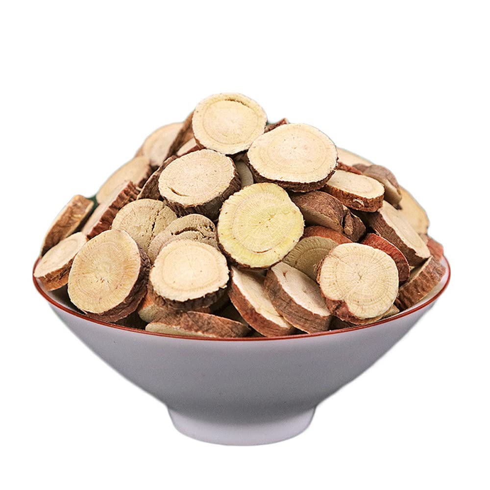 Dried Licorice Root Slices - GanCao, Organic Licorice Root Tea (1000g) - görsel 1