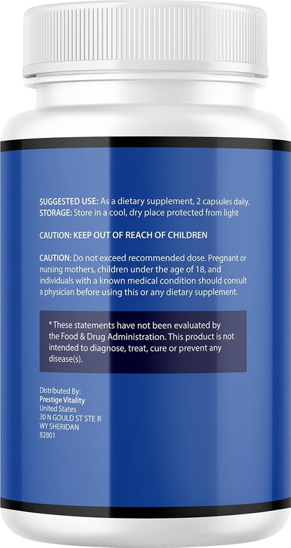 Neuro Thrive Brain Supplement - Memory & Cognitive Support with PQQ - 60 Capsules