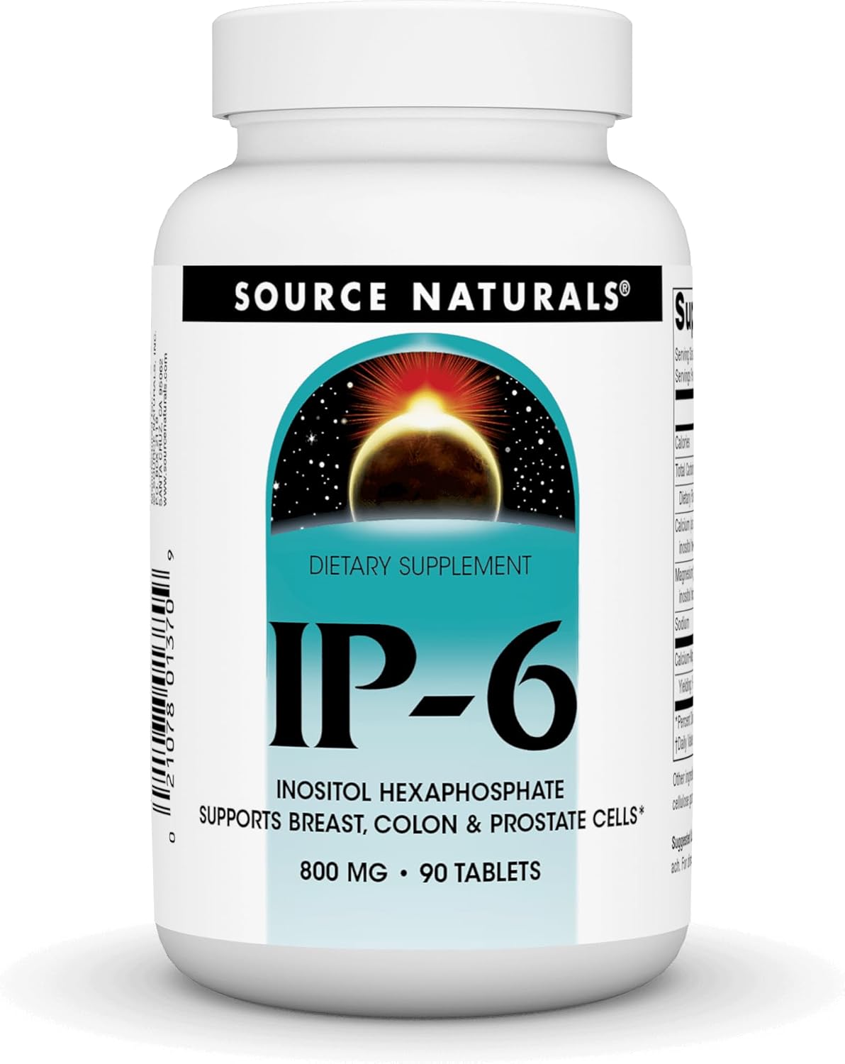 Source Naturals IP-6 Tablet - Inositol Hexaphosphate Supplement - 90 Tablets - görsel 1