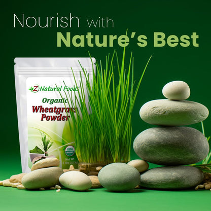 Organic Wheatgrass Powder - 2.27 kg (5 lb) Bulk - Raw Superfood
