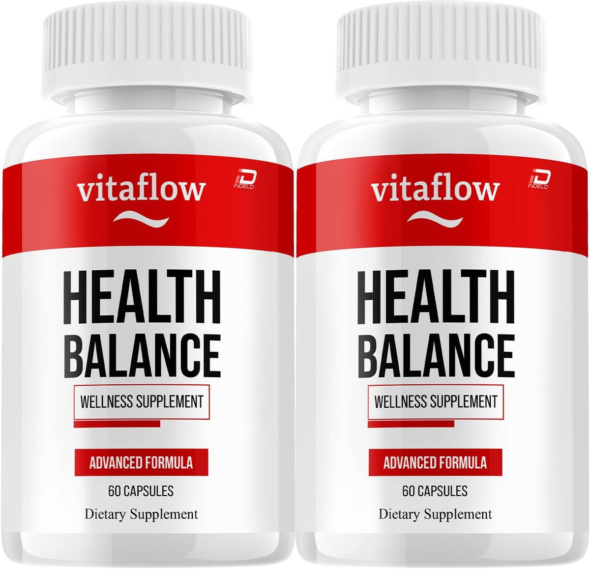Vitaflow Capsules – Advanced Supplement, All-Natural Formula (2 Pack – 120 Capsules) - görsel 1