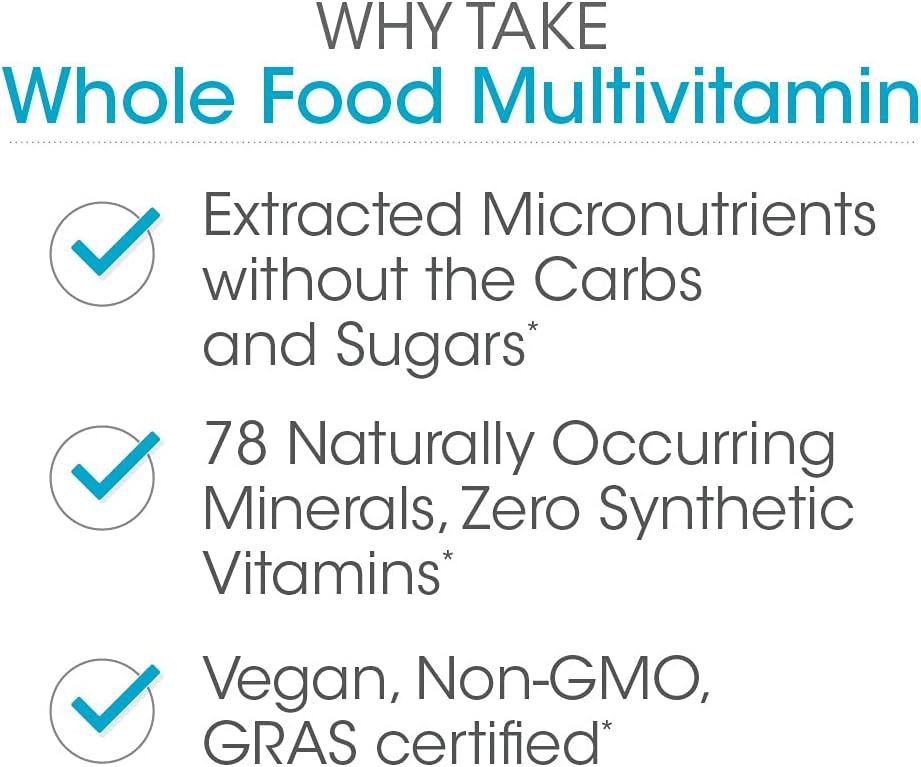 Silver Fern Whole Food Daily Multivitamin with Trace Minerals - görsel 5