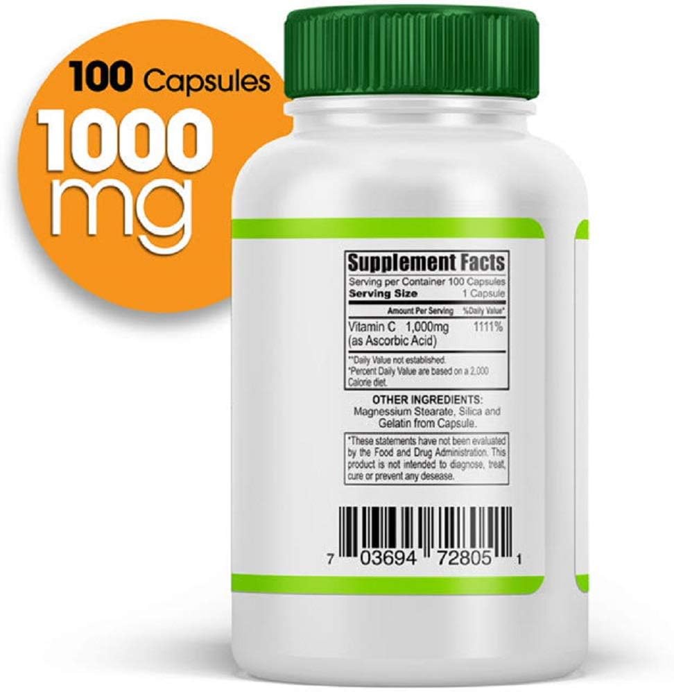 Natural Lab 3 Bottles Vitamin C 1000mg 300 Capsules – Immune Support - görsel 2