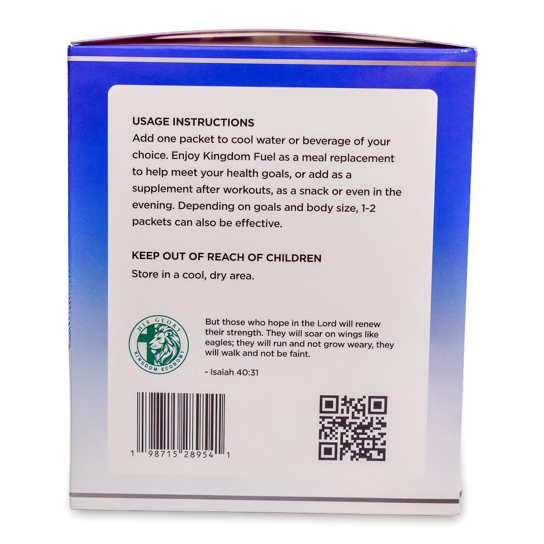Kingdom Fuel Nutritional Shake (Canister, Chocolate Flavour) - görsel 4