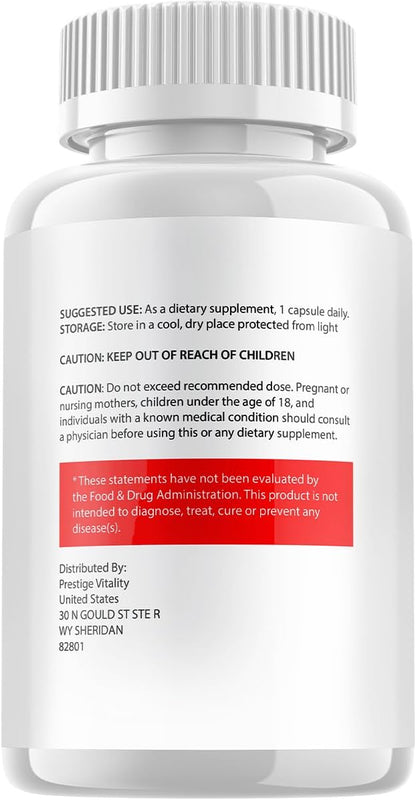 Glucovate Capsules - All-Natural Advanced Supplement (60 Capsules)