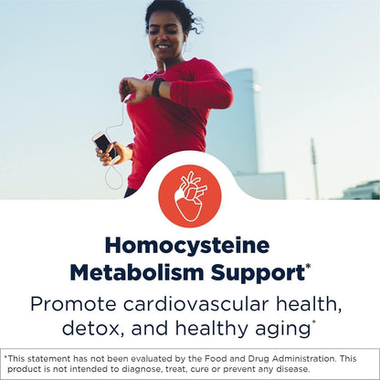 Designs for Health Homocysteine Supreme – Methylated B Vitamins with Riboflavin, B6, B12, Folate, L-Serine & TMG – 60 Capsules