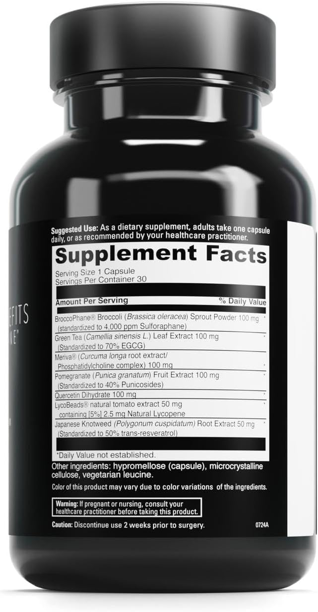 DAVINCI Labs Phyto Benefits – Botanical Supplement for Heart, Brain & Immune Health – 30 Capsules - görsel 2