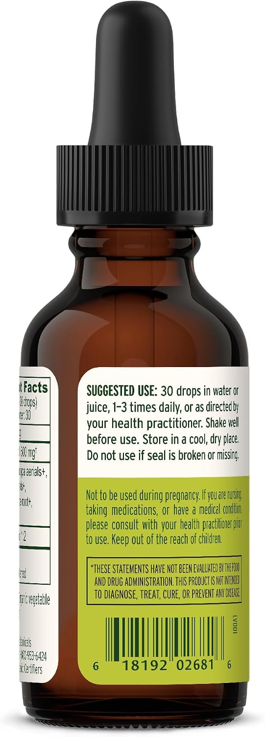 Banyan Botanicals Focus Liquid Extract – Organic Gotu Kola & Brahmi – 30 ml - görsel 7