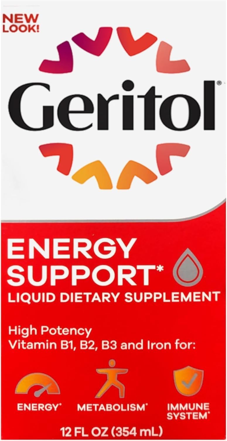Geritol Liquid Supplement, B-Vitamins & Iron, 355 ml - görsel 9