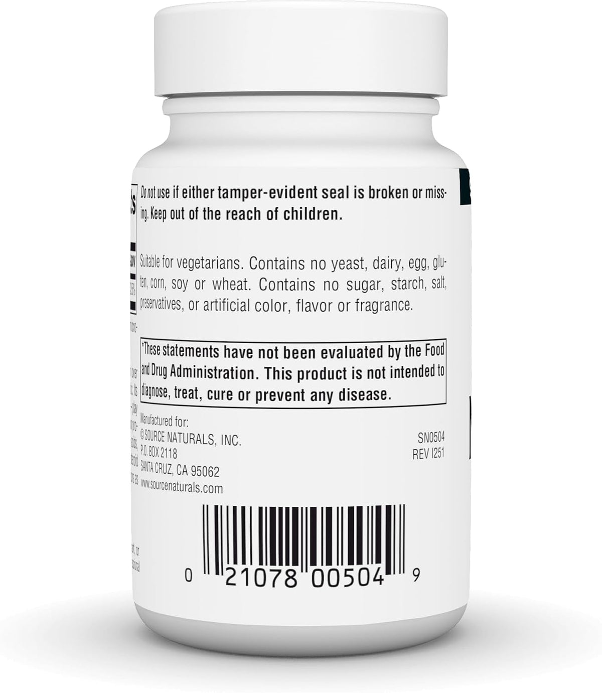 Source Naturals Niacinamide B-3 100 mg - 250 Tablets - görsel 4