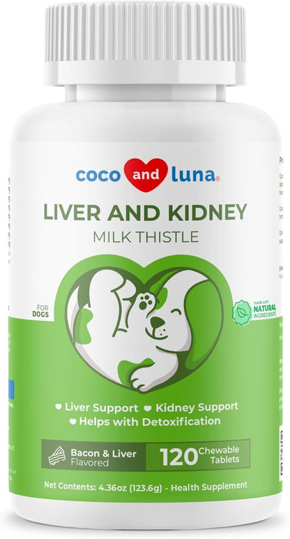 Milk Thistle Liquid for Dogs – Liver, Kidney & Detox Support