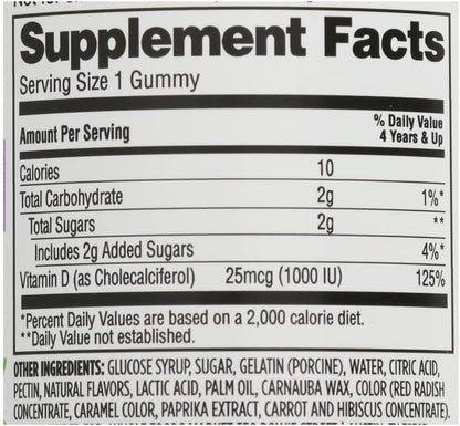 365 by Whole Foods Market, Children's Vitamin D3 Gummies, 60 Count