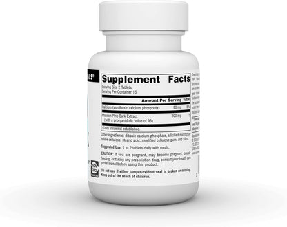 Source Naturals Pine Bark Extract – 150 mg – 30 Tablets